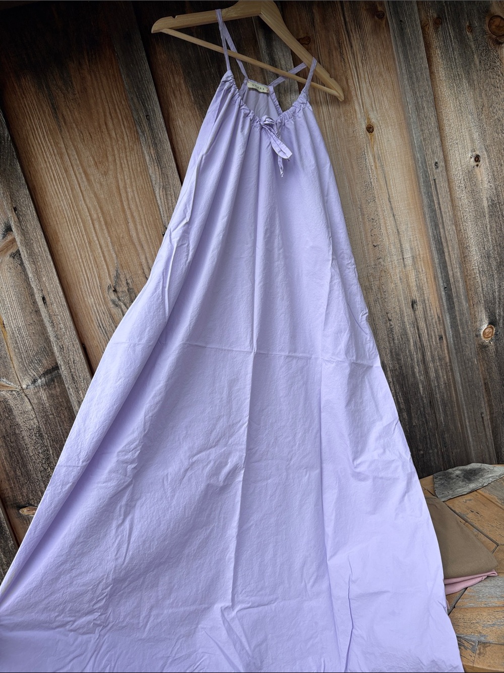 STARK x Women’s Lilac Halter Maxi Dress - Lightweight Summer Dress